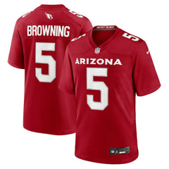 Nike Baron Browning Arizona Cardinals Team Game Jersey Cardinal