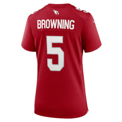 Nike Baron Browning Arizona Cardinals Women's Team Game Jersey Cardinal