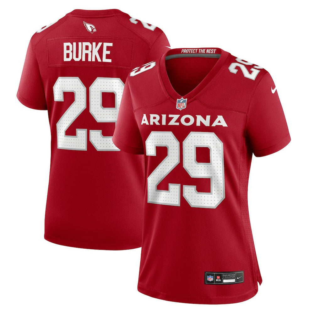 Nike Denzel Burke Arizona Cardinals Women's Team Game Jersey Cardinal