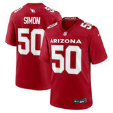 Nike Cody Simon Arizona Cardinals Team Game Jersey Cardinal