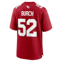 Nike Jordan Burch Arizona Cardinals Team Game Jersey Cardinal