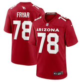 Nike Josh Fryar Arizona Cardinals Team Game Jersey Cardinal
