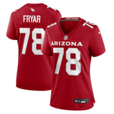 Nike Josh Fryar Arizona Cardinals Women's Team Game Jersey Cardinal
