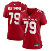 Nike PJ Mustipher Arizona Cardinals Women's Team Game Jersey Cardinal