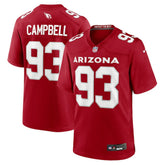 Nike Calais Campbell Arizona Cardinals Team Game Jersey Cardinal