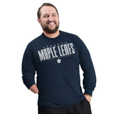 Toronto Maple Leafs G-III Sports by Carl Banks Adaptive Mesh Effect Long Sleeve T-Shirt - Blue - NHL 203456836