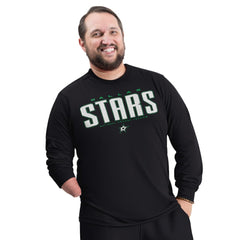 Dallas Stars G-III Sports by Carl Banks Adaptive Mesh Effect Long Sleeve T-Shirt - Black - NHL 203456853