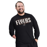 Philadelphia Flyers G-III Sports by Carl Banks Adaptive Mesh Effect Long Sleeve T-Shirt - Black - NHL 203456860