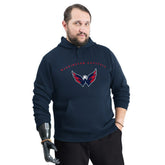 Washington Capitals G-III Sports by Carl Banks Adaptive Classic Team Arc Fleece Hoodie - Navy - NHL 203456955