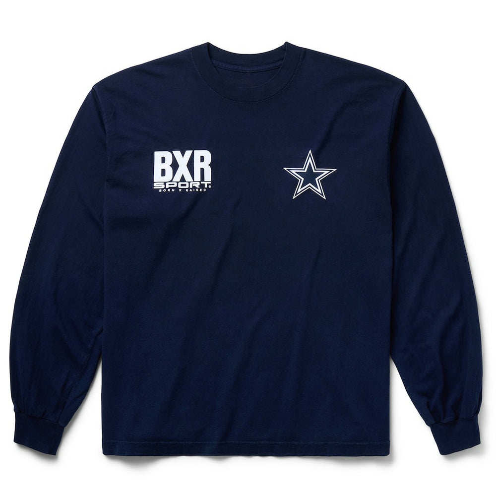 Dallas Cowboys Born x Raised Unisex Long Sleeve Local T-Shirt Navy