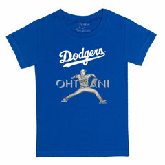 Shohei Ohtani Los Angeles Dodgers Tiny Turnip Youth Pitch Graphic T-Shirt - Royal - MLB on Sale
