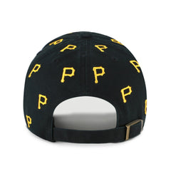 Pittsburgh Pirates '47 Women's Confetti Clean Up Adjustable Hat - Black - 47 brand Discount