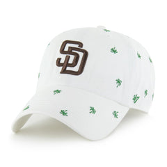San Diego Padres '47 Women's Confetti Clean Up Adjustable Hat - White - 47 brand Online