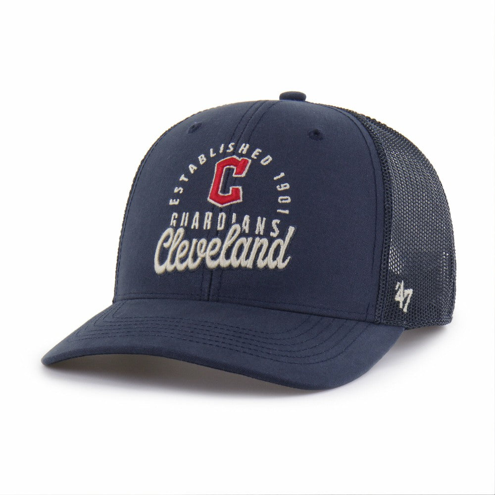 Cleveland Guardians '47 Pitstop Trucker Adjustable Hat - Navy - 47 brand Online