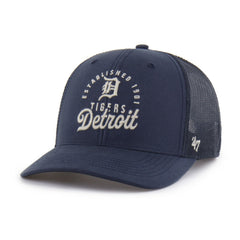 Detroit Tigers '47 Pitstop Trucker Adjustable Hat - Navy - 47 brand Sale