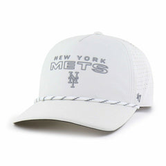 New York Mets '47 Forward Vault Hitch Adjustable Hat - White - 47 brand on Sale