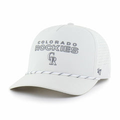Colorado Rockies '47 Forward Vault Hitch Adjustable Hat - White - 47 brand on Sale