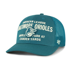 Baltimore Orioles '47 Contemporary Hitch Adjustable Trucker Hat - Teal - 47 brand Sale