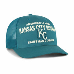 Kansas City Royals '47 Contemporary Hitch Adjustable Trucker Hat - Teal - 47 brand on Sale