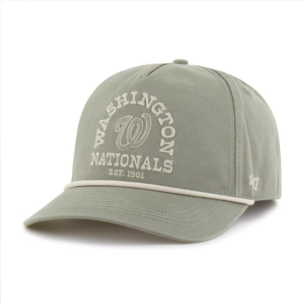 Washington Nationals '47 Canyon Ranchero Hitch Adjustable Hat - Olive - 47 brand Discount