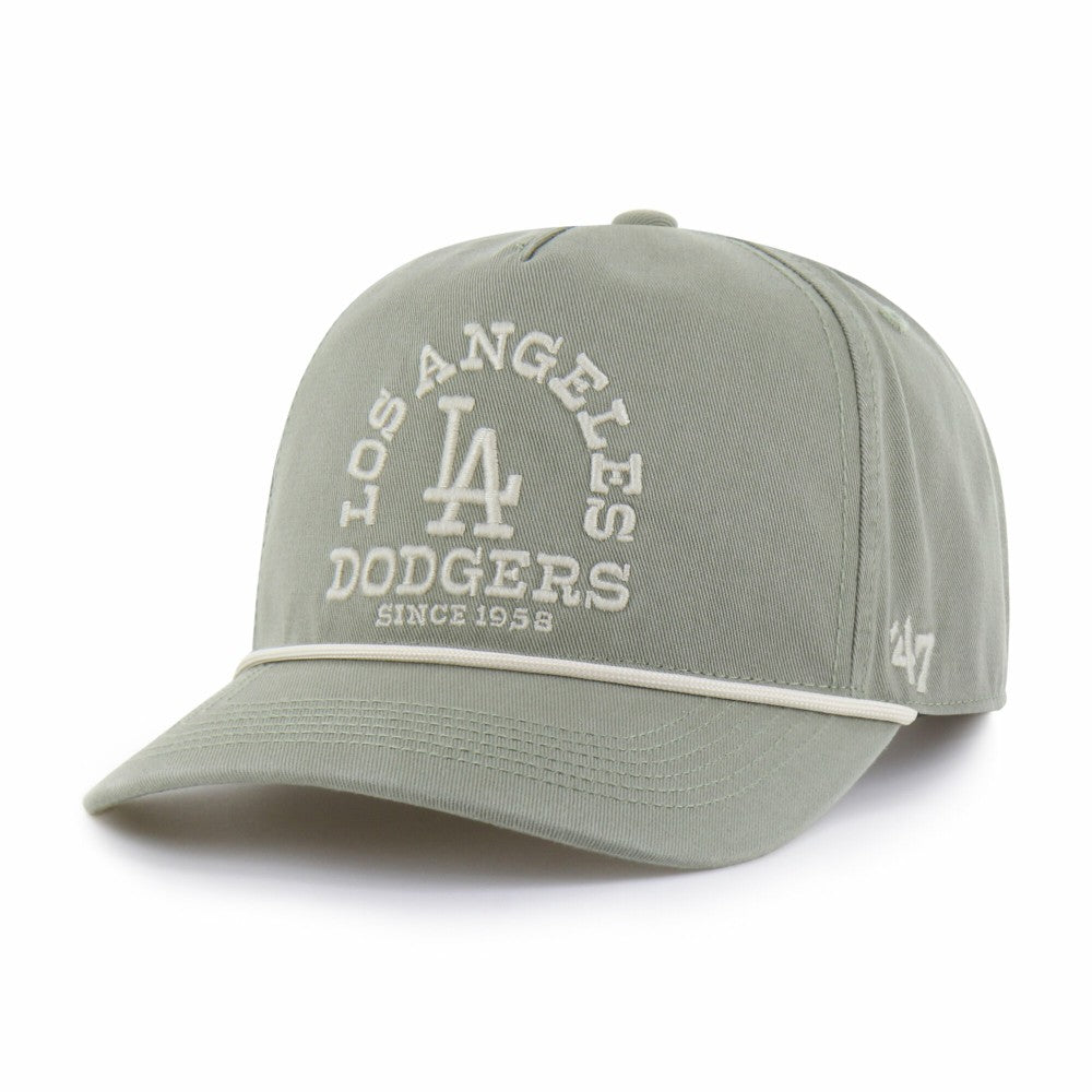 Los Angeles Dodgers '47 Canyon Ranchero Hitch Adjustable Hat - Olive - 47 brand Lifestyle