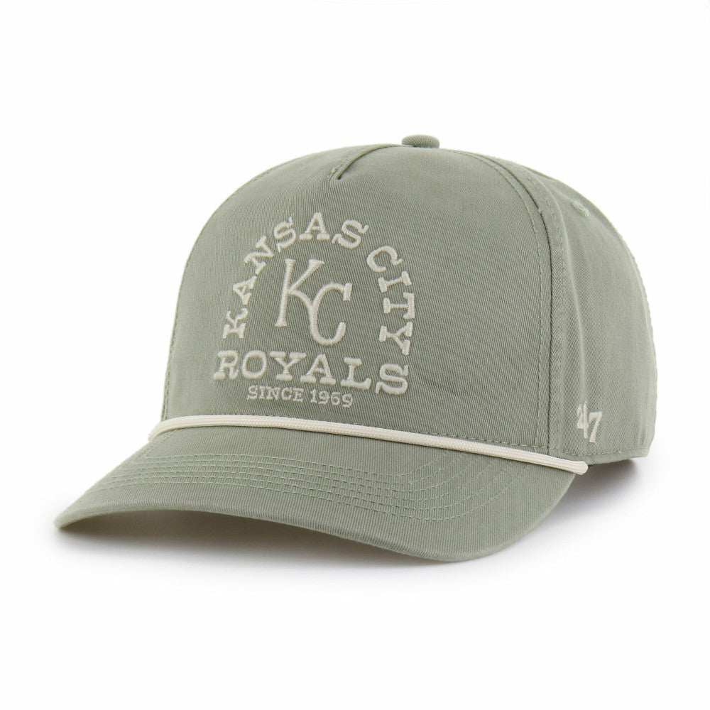 Kansas City Royals '47 Canyon Ranchero Hitch Adjustable Hat - Olive - 47 brand Lifestyle
