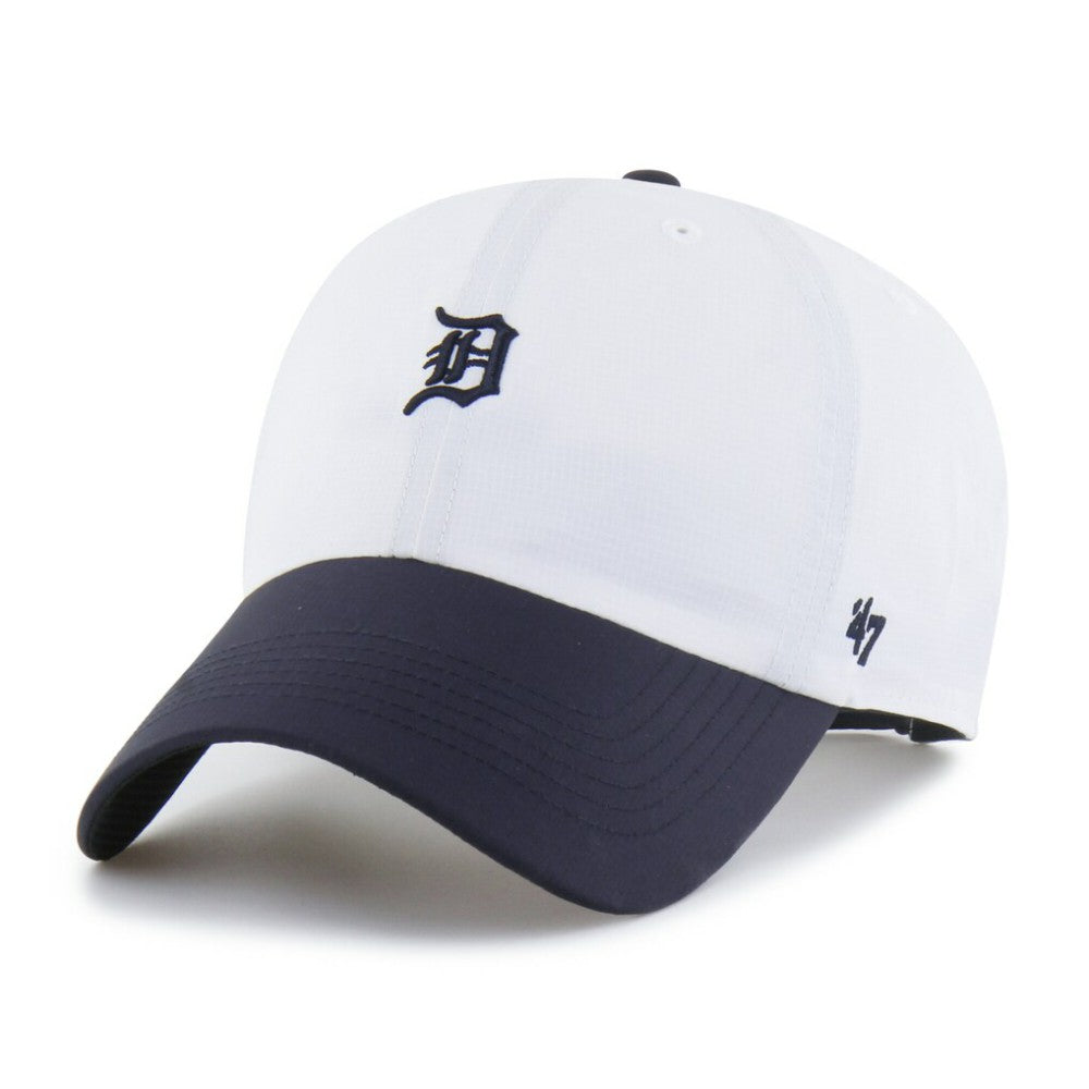 Detroit Tigers '47 Vista Mini Clean Up brrr° Adjustable Hat - White/Navy - 47 brand Online