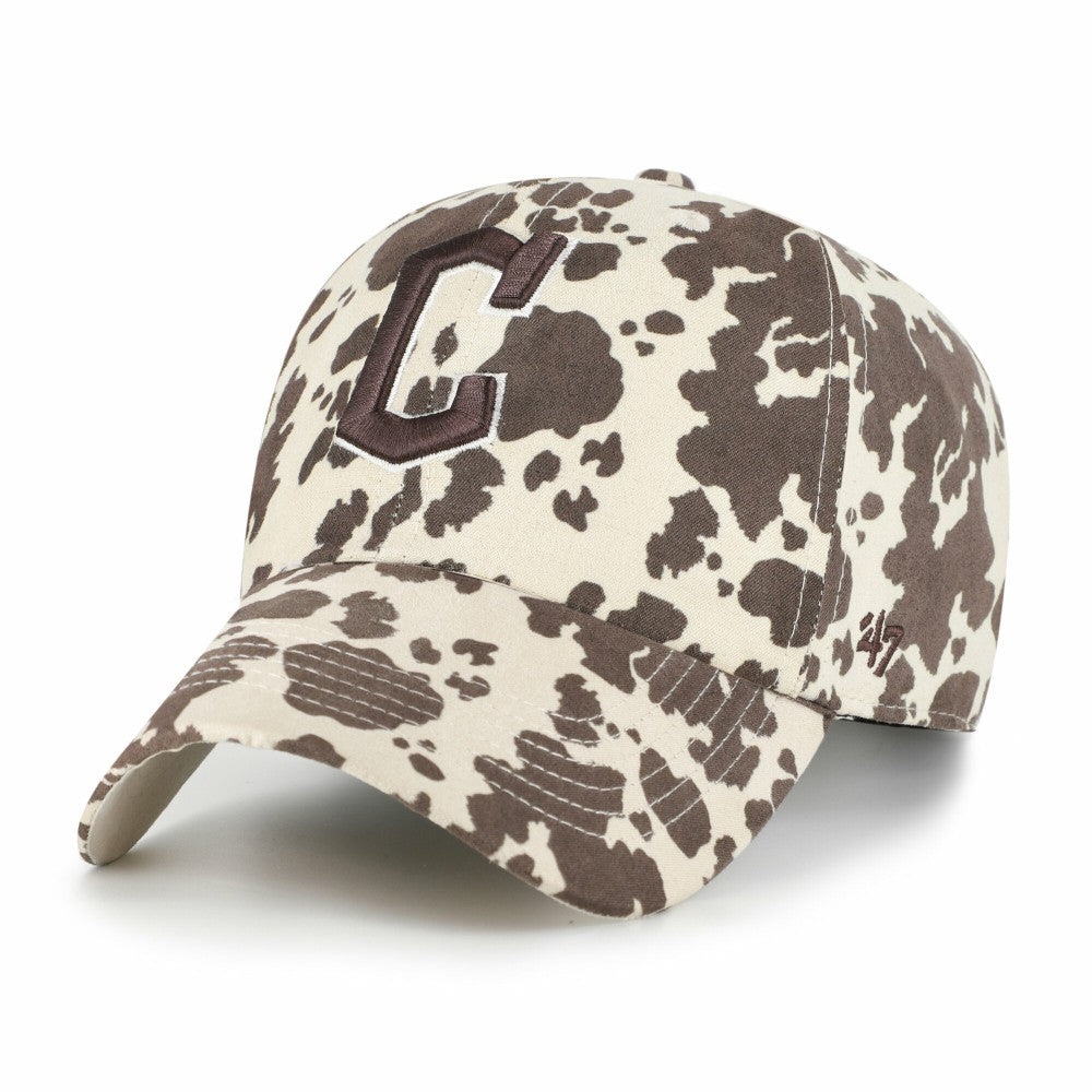 Cleveland Guardians '47 Women's Bessie Clean Up Adjustable Hat - Natural - 47 brand on Sale