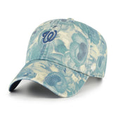 Washington Nationals '47 Women's Gardenia Clean Up Adjustable Hat - Blue - 47 brand Sale