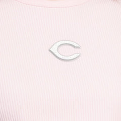 Cincinnati Reds Starter Women's Pastels Ribbed Tank Top - Light Pink - MLB Discount