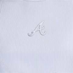 Atlanta Braves Starter Women's Pastels Ribbed Tank Top - Light Blue - MLB Discount