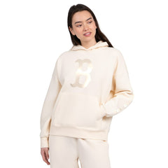 Boston Red Sox Starter Women's Pastel Relaxed Hoodie - Cream - MLB Lifestyle