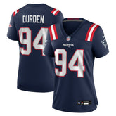 Nike Cory Durden New England Patriots Women's Team Game Jersey Navy