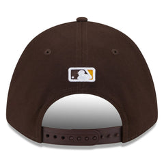 San Diego Padres New Era 2025 MLB Postseason Side Patch 9FORTY Adjustable Hat - Brown - New Era Discount