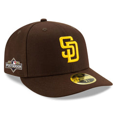 San Diego Padres New Era 2025 MLB Postseason Side Patch Low Profile 59FIFTY Fitted Hat - Brown - New Era Discount