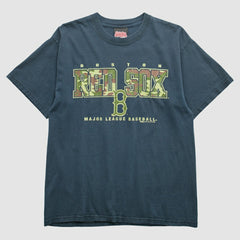 Boston Red Sox Stitches 2005 T-Shirt - Navy - Vintage - Fanatics Sale