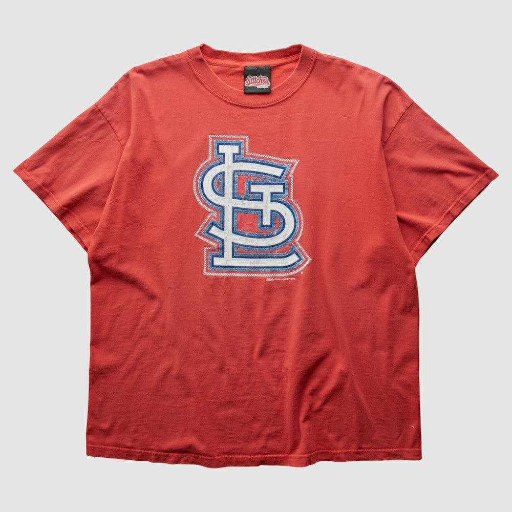 St. Louis Cardinals Stitches 2006 T-Shirt - Red - XVintage - Fanatics on Sale