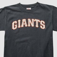 San Francisco Giants Majestic 2000s T-Shirt - Black - Vintage - Fanatics Discount