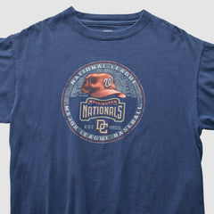 Washington Nationals 2000s T-Shirt - Navy - Vintage - Fanatics on Sale