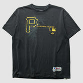 Pittsburgh Pirates Majestic 2000s T-Shirt - Black - Vintage - Fanatics Sale