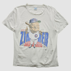 Chicago Cubs Salem 1989 T-Shirt - White - Vintage - Fanatics Online