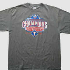 Texas Rangers 2010 T-Shirt - Gray - XVintage - Fanatics Discount
