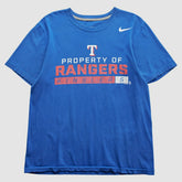Texas Rangers Nike 2012 T-Shirt - Blue - Vintage - Nike Lifestyle