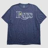Tampa Bay Rays Genuine Merchandise 2000s T-Shirt - Navy - 2XVintage - Fanatics Online
