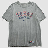 Texas Rangers Nike 2012 T-Shirt - Heather Gray - Vintage - Nike Discount