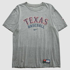 Texas Rangers Nike 2012 T-Shirt - Heather Gray - Vintage - Nike Discount
