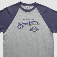 Milwaukee Brewers Lee Apparel 2007 T-Shirt - Heather Gray - Vintage - Fanatics Online