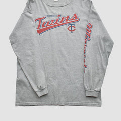 Minnesota Twins CSA 2000s T-Shirt - Gray - Vintage - Fanatics Sale