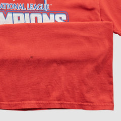 Philadelphia Phillies Majestic 2009 T-Shirt - Red - Vintage - Fanatics Discount