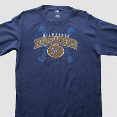 Milwaukee Brewers 2000s T-Shirt - Blue - Vintage - Fanatics Sale